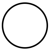 white circle